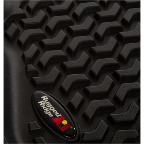 Lábtörlő hátsó fekete Jeep Wrangler JL 18- 4-Ajtó Rugged Ridge 12950.48 