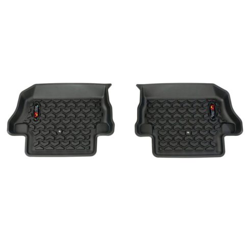 Hátsó padlószőnyeg fekete Jeep Wrangler JL 18- 2 ajtós Rugged Ridge 12950.49 Floor Liner Rear Black 18- Jeep JL 2 Dr