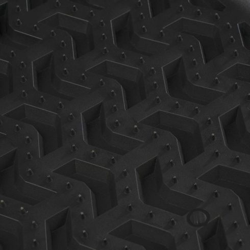 Hátsó padlószőnyeg fekete Jeep Wrangler JL 18- 2 ajtós Rugged Ridge 12950.49 Floor Liner Rear Black 18- Jeep JL 2 Dr