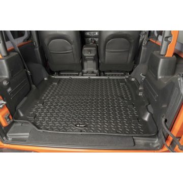   Csomagtartó szőnyeg fekete Jeep Wrangler JL 18- 2-Ajtó Rugged Ridge 12975.51 