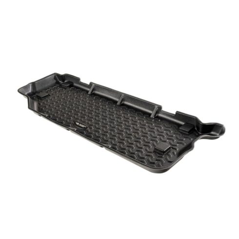 Csomagtartó szőnyeg fekete Jeep Wrangler JL 18- 2-Ajtó hinter Rückbank Kurz Rugged Ridge 12975.52