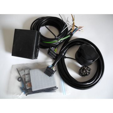   Vonóhorog elektromos készlet 13 tűs Jeep Wrangler YJ + TJ + AMC CJ 1988 - 2006 EU + USA modellek