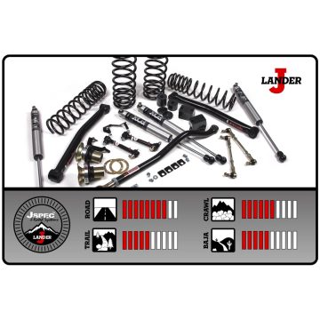   J-Lander 3.5" Suspension System | 2018-2020 Jeep Wrangler JL (4 Ajtós)