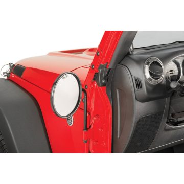   Visszapillantó tükör szett fekete  Jeep CJ 76-86 Wrangler YJ TJ JK JL 87-18