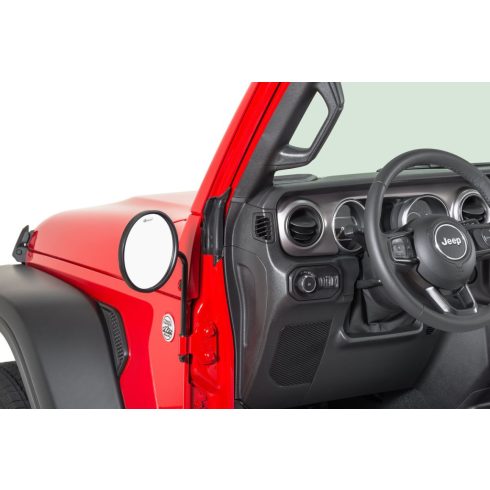 Visszapillantó tükör szett fekete  Jeep CJ 76-86 Wrangler YJ TJ JK JL 87-18