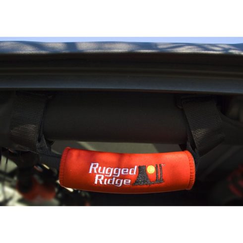 Kapaszkodó fogantyú piros Neopren Jeep Wrangler - universall - CJ, YJ, TJ,JK Rugged Ridge 13305.31 