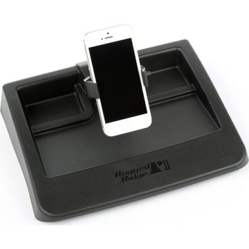   Tároló rekesz Tartók Okostelefon GPS Dash Organizer Jeep Wrangler JK 07-10 Rugged Ridge 13551.17
