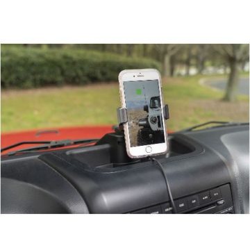   Tároló rekesz Tartók Okostelefon Wireless Charging Jeep Wrangler JK 11-18 Rugged Ridge 13551.34; 