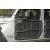 Tube Door Cover Set elöl fekete Jeep Wrangler JL 18- Rugged Ridge 13579.53 Fortis Tube Door Covers, Ft Pair Blk; 18- JL/JLU