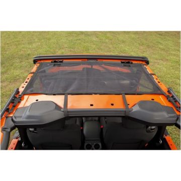   Bikini Top Eclipse Sun Shade Vorne fekete Jeep Wrangler JL 18- 2-Ajtó Rugged Ridge 13579.74