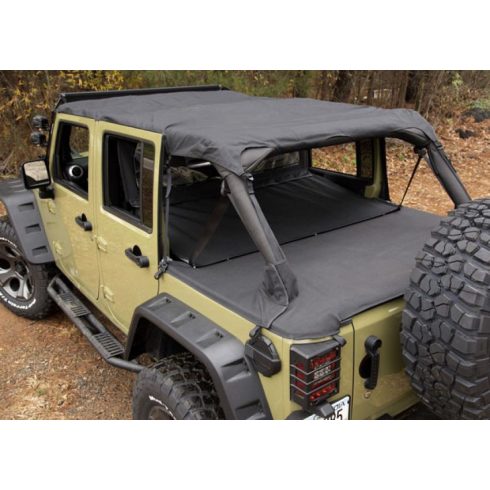 Topper fekete Montana Pocket Island Jeep Wrangler JK 10-18 4-Ajtós Rugged Ridge 13622.35