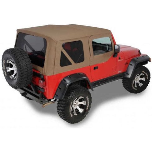 Puhatető cserélhető Dark Tan Jeep Wrangler TJ 97-06 Rugged Ridge 13724.33 