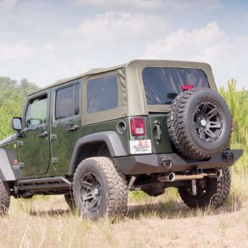   Puhatető cserélhető XHD 4-Ajtós Khaki Diamond Szerelési támogatás Jeep Wrangler JK 07-09 Rugged Ridge 13741.46 