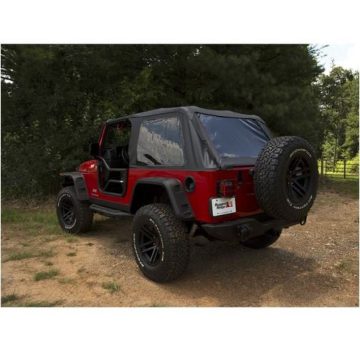   Puhatető Montana fekete Jeep Wrangler LJ 04-06 Rugged Ridge 13790.34 