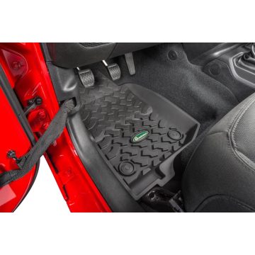   Lábtörlő fekete Jeep Wrangler JL 18- 2-Ajtó Quadratec 14254.0401 