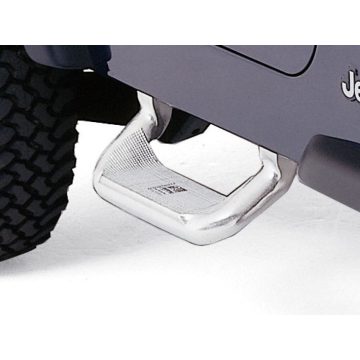 Fellépő aluminium - Jeep Wrangler TJ 96 - 06 TÜV