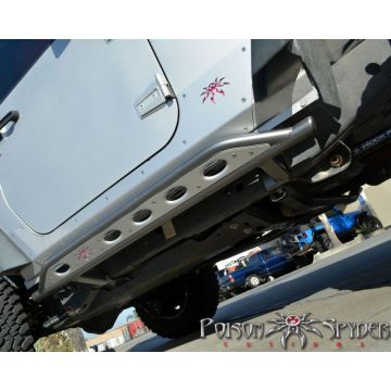   Oldalvédelem Jeep Wrangler JK 07-16 - 2-Ajtós Rocker Knocker Mounted TÜV 152938