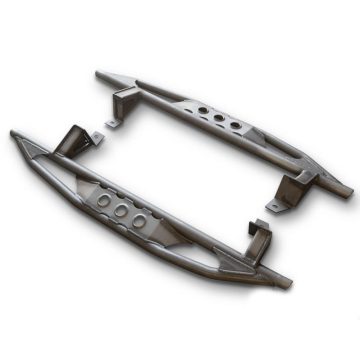   Oldalvédelem Jeep Wrangler JK 07-16 - 2-Ajtós Ricochet Rockers Frame Mounted TÜV 152940