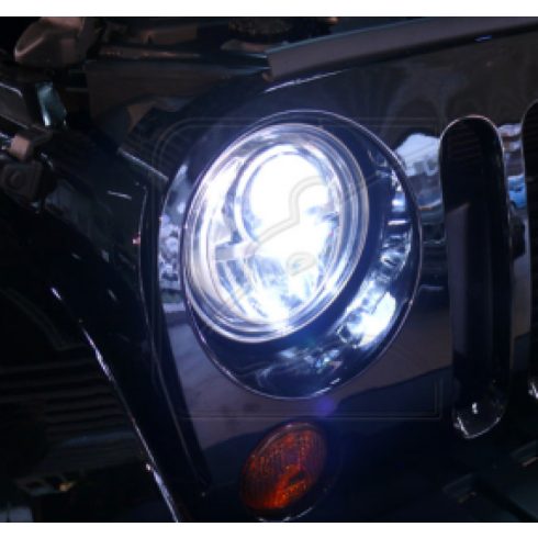 Fényszoró Nolden 7-col Bi-LED Jeep Wrangler TJJK + AMC CJ - 2 darab -