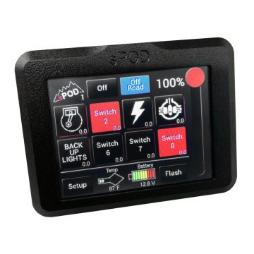   Kapcsolópanel Touch Screen 8 SE Edition sPOD Add-On Touch Screen for 8 Circuit SE System Univerzális sPOD