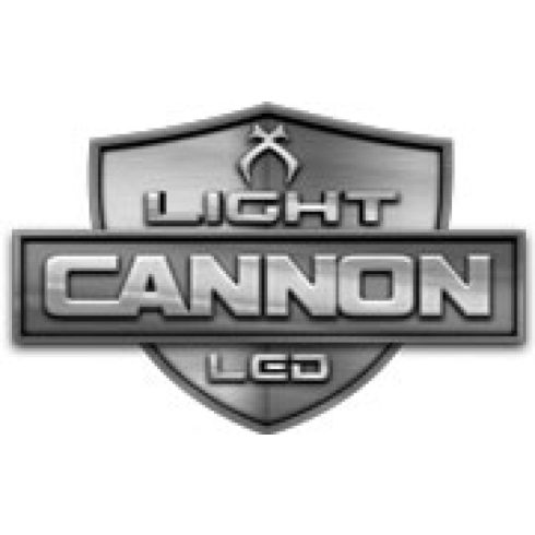 LED CANNON 50W távolsági fényszóró munkalámpa 10°-os készlet E-jelöléssel