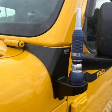   Rádióantenna tartó NSR Jeep Wrangler JL 2018-hoz - 21 bal első NSR tartó antenna rádióhoz