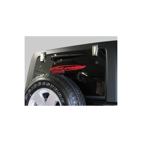 Csomagtér zsanér blendenszett Chrom Jeep Wrangler JK 07-17