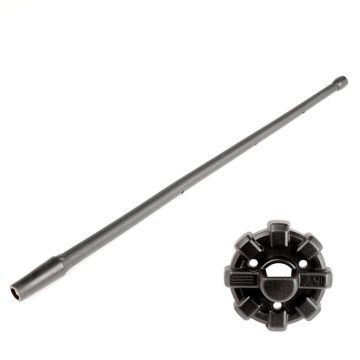   Antenna 15" - 38 cm Antenna Elite Reflex Jeep Wrangler JK JL JT 07- Rugged Ridge 17212.44