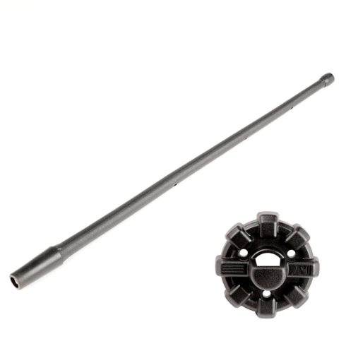 Antenna 15" - 38 cm Antenna Elite Reflex Jeep Wrangler JK JL JT 07- Rugged Ridge 17212.44