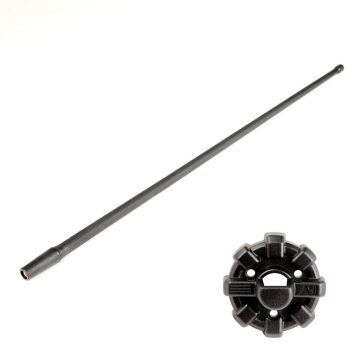   Antenna 21" - 53 cm Antenna Elite Reflex Jeep Wrangler JK JL JT 07 - Rugged Ridge 17212.45