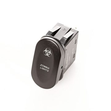   Váltókapcsoló Be-Ki Kapcsoló Zombie Jeep Wrangler TJ 97-06 Jeep Wrangler JK 07-18 Rugged Ridge 17235.06 