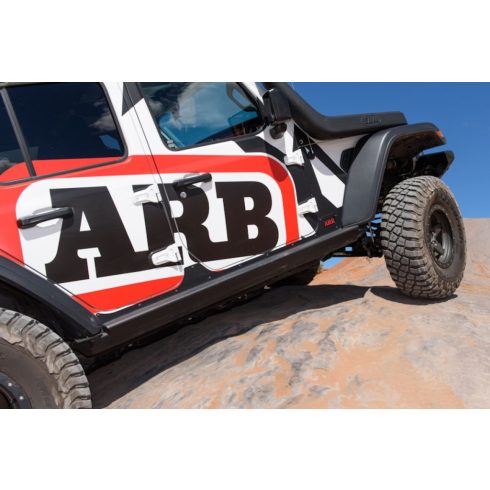 Futódeszka ARB-Rock Sliders fekete Jeep Wrangler JL 18- 4 ajtós ARB 2-4450240