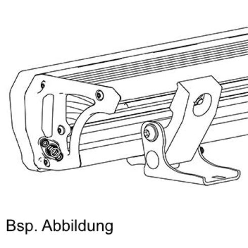 ARB szerelőkészlet 2-AR40C és 2-AR40S-hez egyenes felületekre történő felszereléshez 2-ARMP