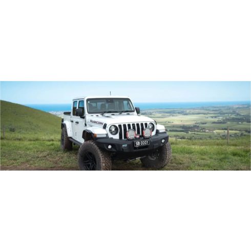 ARB-STEALTHBAR első lökhárító Jeep Wrangler JL & Jeep Gladiator JT parkolóérzékelős járművekhez 2-SA273BL223