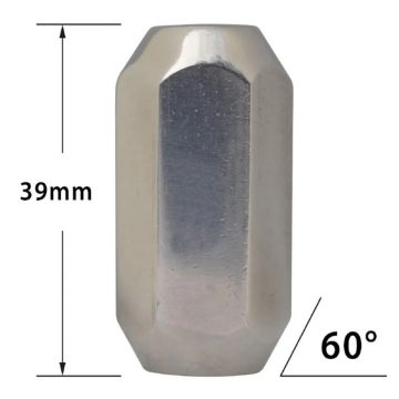   Kerékanyák rozsdamentes acél menettel M14x1,5 Jeep és Dodge számára