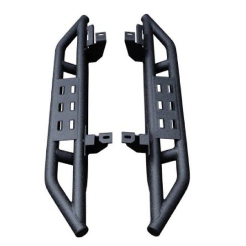 Oldalvédelem Black Rock acél fekete Jeep Wrangler JL 18- 2-Ajtó TÜV