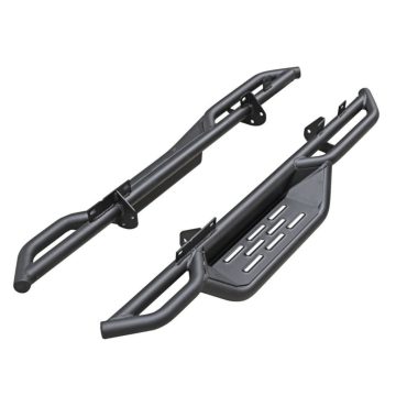   Oldalvédelem acél fekete versenktem Tritt Jeep Wrangler JL 18- 2-Ajtó TÜV 28198