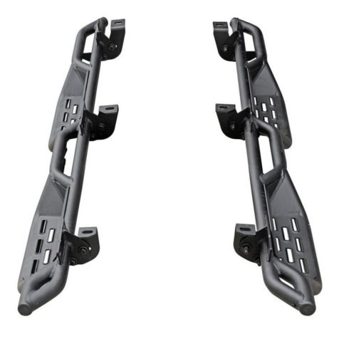  Süllyesztett fellépő, acél, fekete   Jeep Wrangler JL 18- 4-Ajtó TÜV 28199