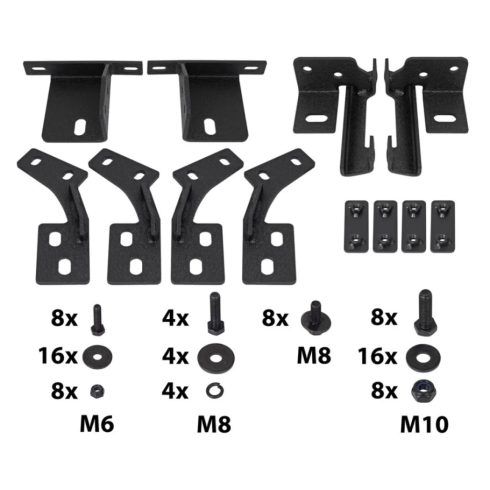 Oldalvédő futódeszka sziklasínek Jeep Wrangler JL 2 ajtós 2019-