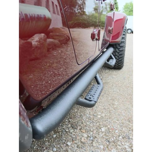 Futódeszka Ø 100mm acél fekete Jeep Gladiator JT 2019-