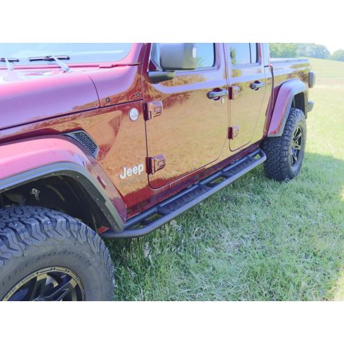 Futódeszka matt fekete szerkezetű Rock Rails Jeep Gladiator JT 2019-