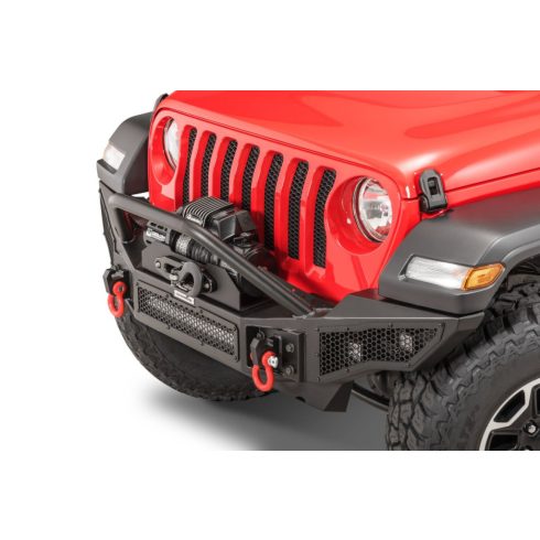 Első lökhárító és Csörlő lemez Jeep Wrangler JL 18- Go Rhino 331201T 