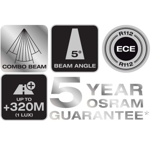 LED fényszóró kiegészítő fényszóró munkalámpa FX250 COMBO 12/24V 2700 LUMEN 35W Osram 36-3LEDDL103-CB