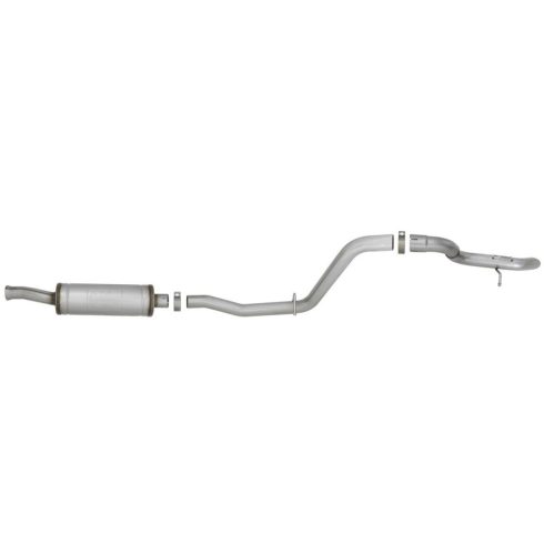 Kipufogó  2.5" polierte Jeep Wrangler JL 18- aFe Power 49-48065-P
