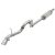 Kipufogó  2.5" polierte Jeep Wrangler JL 18- aFe Power 49-48065-P