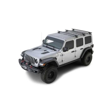   Tetőcsomagtartó RHINO RACK VORTEX 3 1500MM fekete BACKBONE+RCL Jeep Wrangler JL 2018- 4-Ajtó 50-10JB0896