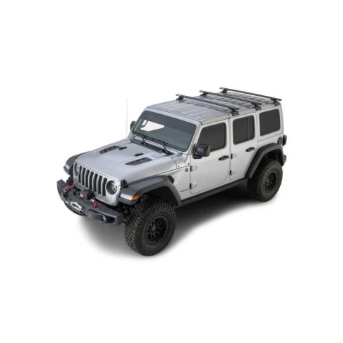 Tetőcsomagtartó RHINO RACK VORTEX 3 1500MM fekete BACKBONE+RCL Jeep Wrangler JL 2018- 4-Ajtó 50-10JB0896