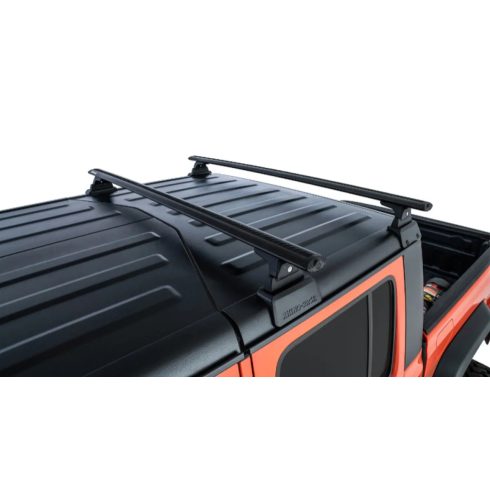 RHINO RACK VORTEX (2) 1500mm fekete BACKBONE + RLT600 Jeep Gladiator JT 20- 50-10JC00301