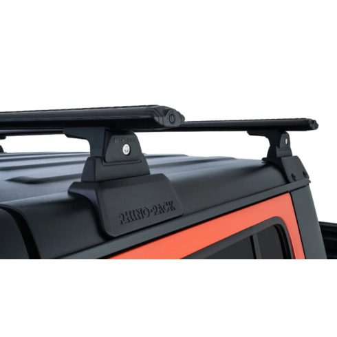 RHINO RACK VORTEX (2) 1500mm fekete BACKBONE + RLT600 Jeep Gladiator JT 20- 50-10JC00301