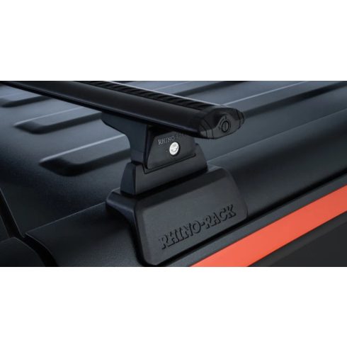 RHINO RACK VORTEX (2) 1500mm fekete BACKBONE + RLT600 Jeep Gladiator JT 20- 50-10JC00301
